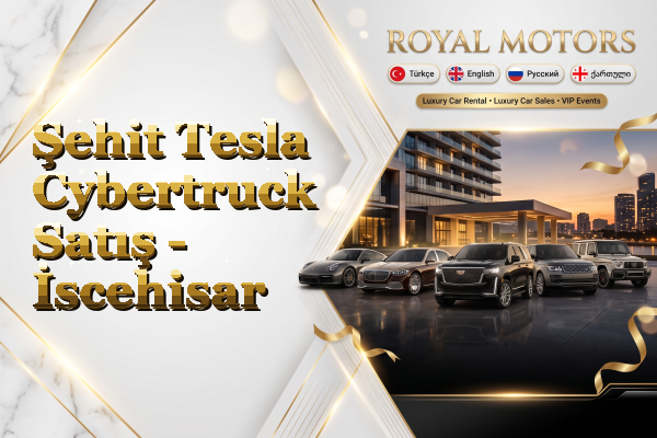 Şehit Tesla Cybertruck Satış - İscehisar