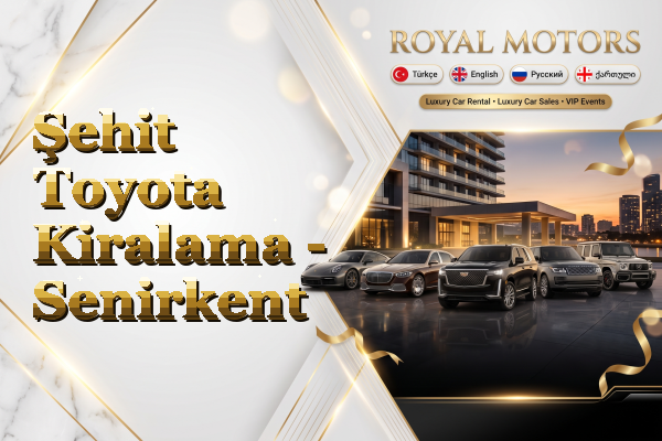 Şehit Toyota Kiralama - Senirkent