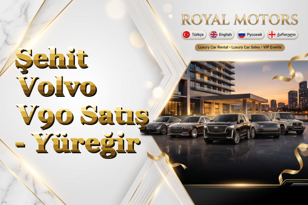 Şehit Volvo V90 Satış - Yüreğir