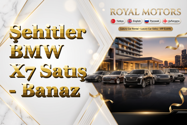 Şehitler BMW X7 Satış - Banaz