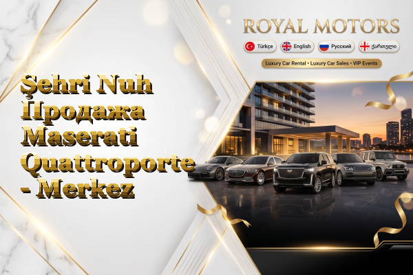 Şehri Nuh Продажа Maserati Quattroporte - Merkez