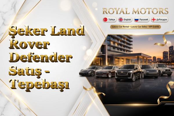 Şeker Land Rover Defender Satış - Tepebaşı