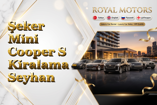 Şeker Mini Cooper S Kiralama - Seyhan