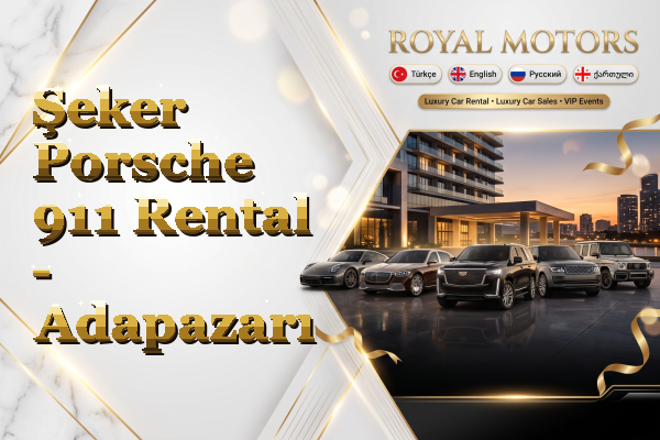 Şeker Porsche 911 Rental - Adapazarı