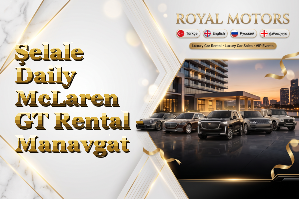 Şelale Daily McLaren GT Rental - Manavgat