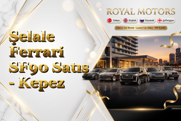 Şelale Ferrari SF90 Satış - Kepez