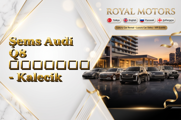 Şems Audi Q8 გაყიდვა - Kalecik