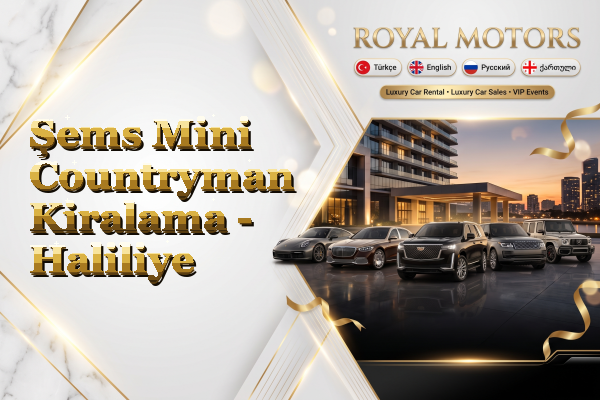 Şems Mini Countryman Kiralama - Haliliye