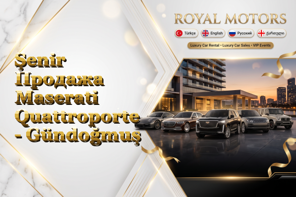 Şenir Продажа Maserati Quattroporte - Gündoğmuş