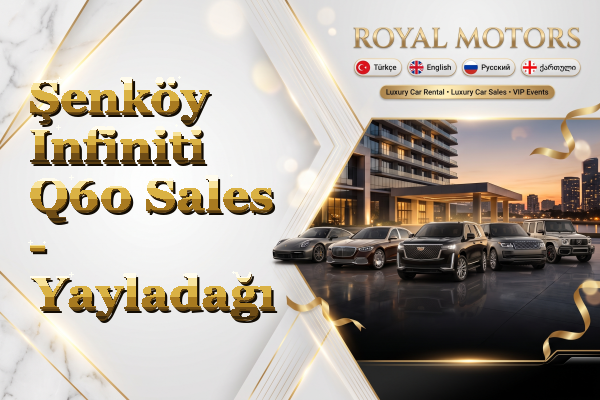 Şenköy Infiniti Q60 Sales - Yayladağı
