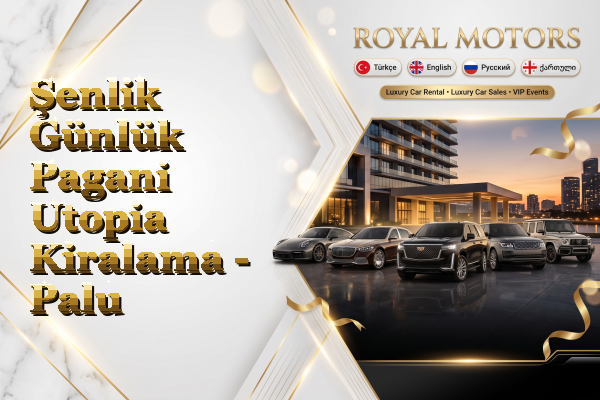 Şenlik Günlük Pagani Utopia Kiralama - Palu