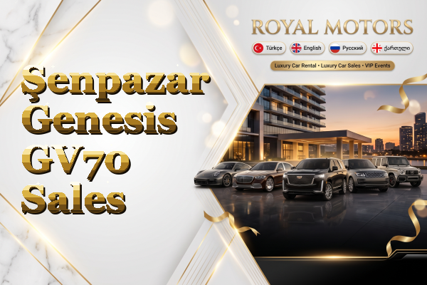 Şenpazar Genesis GV70 Sales