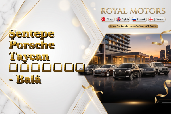 Şentepe Porsche Taycan გაყიდვა - Balâ