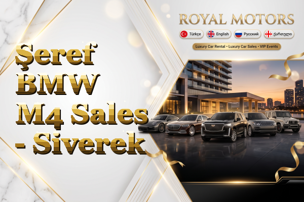 Şeref BMW M4 Sales - Siverek