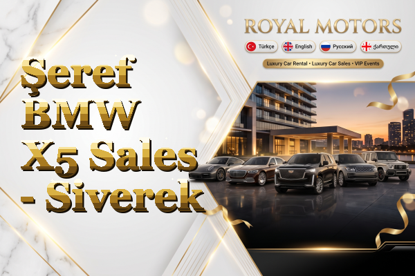 Şeref BMW X5 Sales - Siverek