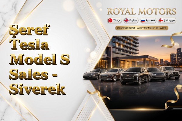 Şeref Tesla Model S Sales - Siverek