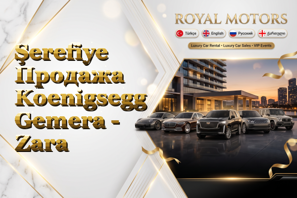 Şerefiye Продажа Koenigsegg Gemera - Zara
