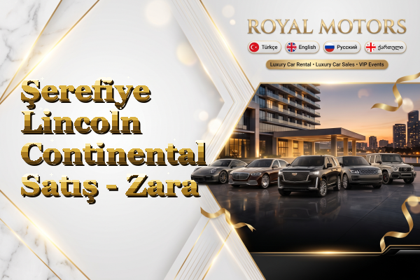 Şerefiye Lincoln Continental Satış - Zara