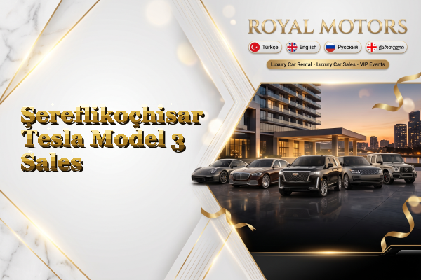 Şereflikoçhisar Tesla Model 3 Sales