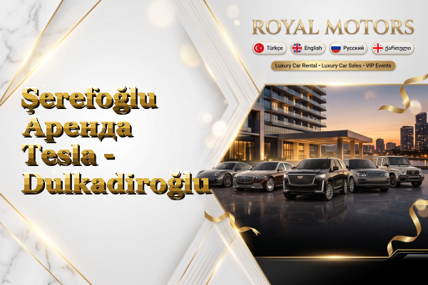 Şerefoğlu Аренда Tesla - Dulkadiroğlu
