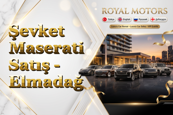 Şevket Maserati Satış - Elmadağ