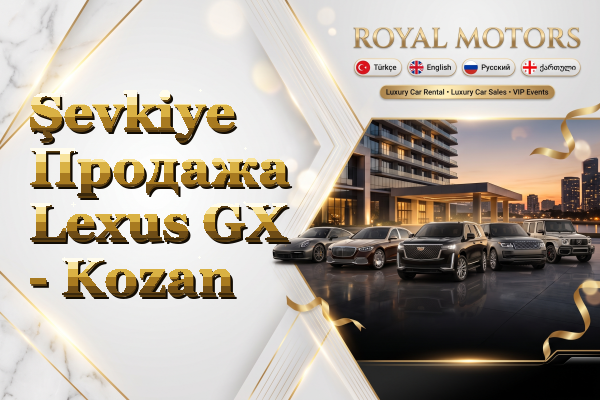 Şevkiye Продажа Lexus GX - Kozan