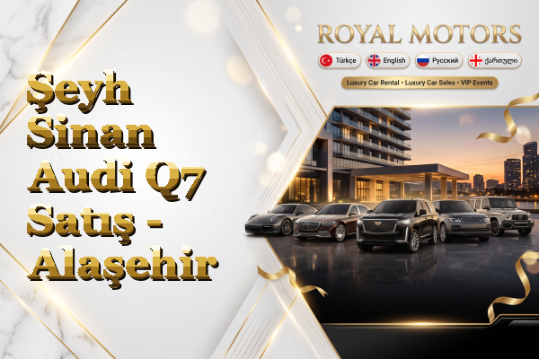 Şeyh Sinan Audi Q7 Satış - Alaşehir