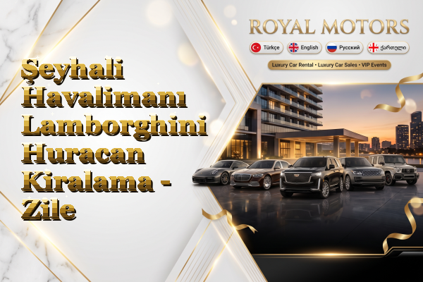 Şeyhali Havalimanı Lamborghini Huracan Kiralama - Zile