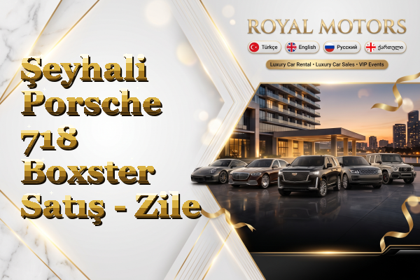 Şeyhali Porsche 718 Boxster Satış - Zile