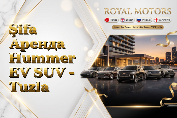 Şifa Аренда Hummer EV SUV - Tuzla