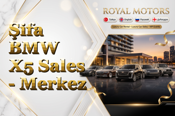 Şifa BMW X5 Sales - Merkez