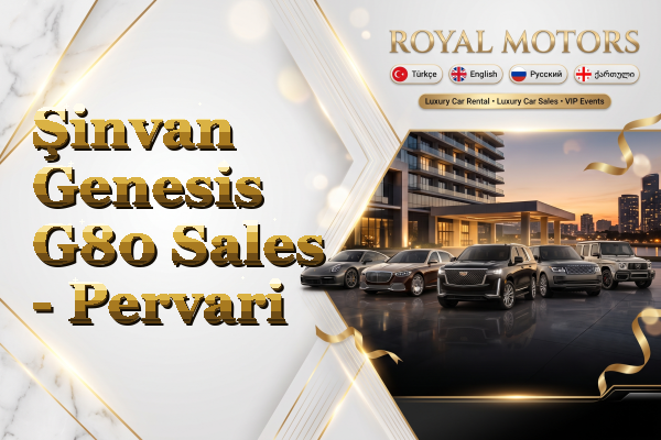 Şinvan Genesis G80 Sales - Pervari