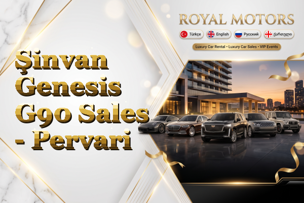 Şinvan Genesis G90 Sales - Pervari