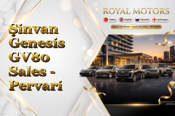Şinvan Genesis GV80 Sales - Pervari