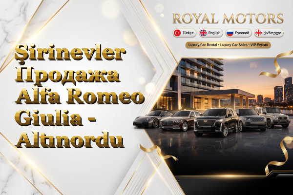 Şirinevler Продажа Alfa Romeo Giulia - Altınordu