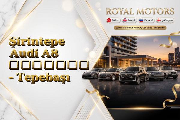 Şirintepe Audi A8 გაყიდვა - Tepebaşı
