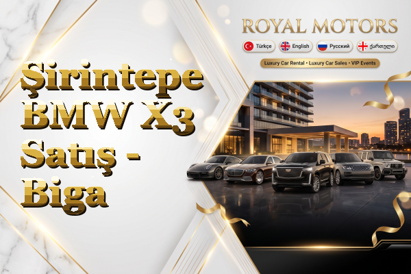 Şirintepe BMW X3 Satış - Biga