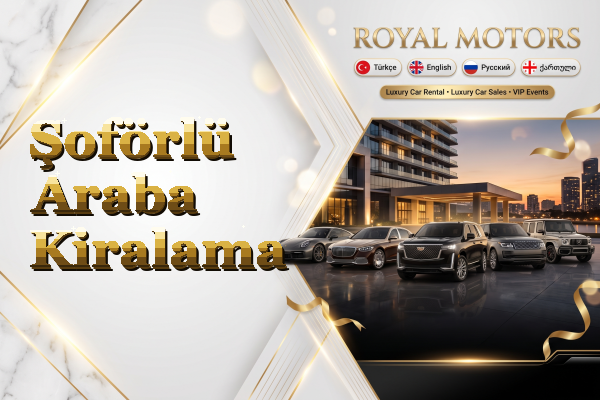 Şoförlü Araba Kiralama