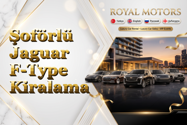 Şoförlü Jaguar F-Type Kiralama