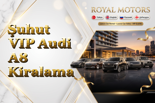 Şuhut VIP Audi A8 Kiralama