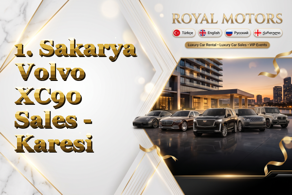 1. Sakarya Volvo XC90 Sales - Karesi