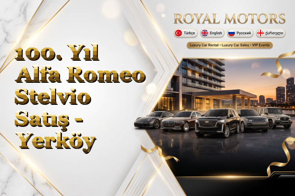 100. Yıl Alfa Romeo Stelvio Satış - Yerköy