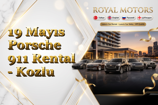 19 Mayıs Porsche 911 Rental - Kozlu