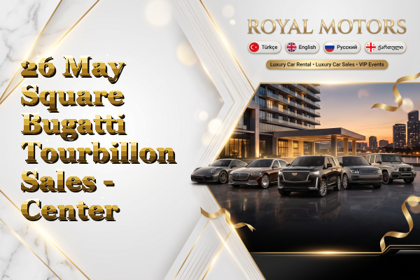 26 May Square Bugatti Tourbillon Sales - Center
