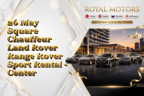 26 May Square Chauffeur Land Rover Range Rover Sport Rental - Center