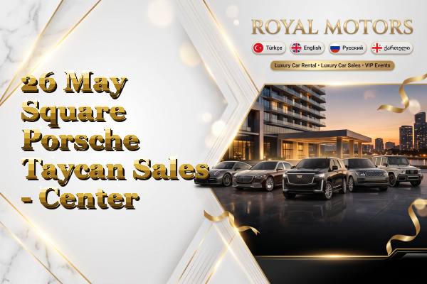 26 May Square Porsche Taycan Sales - Center