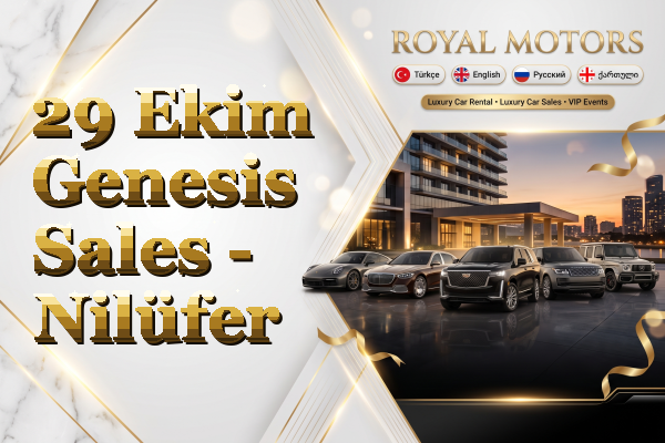 29 Ekim Genesis Sales - Nilüfer