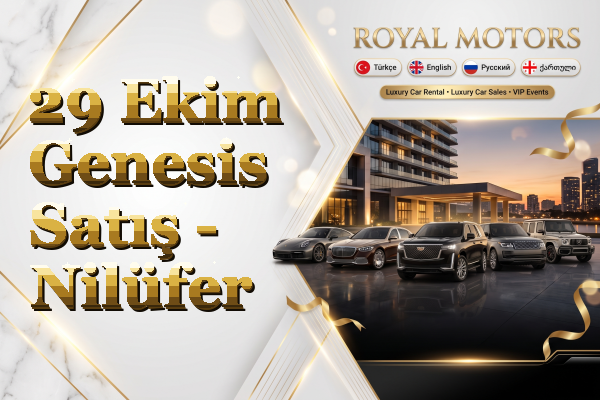 29 Ekim Genesis Satış - Nilüfer