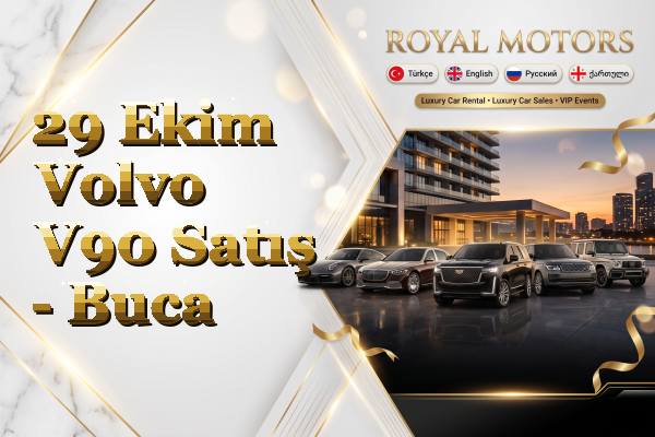 29 Ekim Volvo V90 Satış - Buca