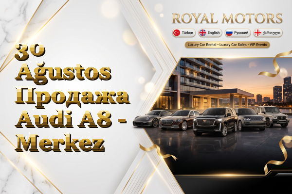 30 Ağustos Продажа Audi A8 - Merkez